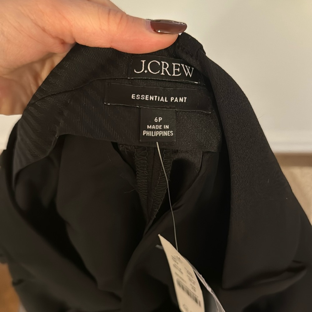 J.Crew Essential pant in city crepe